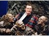 Richard Taylor with some of his Lord of the Rings creations. 