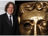 TV Craft presenter Alan Davies heads backstage for a couple of photos after a successful show
