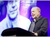 Nicolas Roeg thanks the Academy on receiving his Special Award for his outstanding contribution to British Cinema. 
