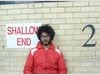 Richard Ayoade on the set of Submarine (2010)