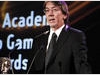 Will Wright accepts the Academy Fellowship at the British Academy Video Games Awards