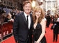 Piers Morgan and Amanda Holden on the red carpet at the British Academy Television Awards in 2008.