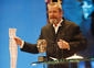 Terry Gilliam accepts the Academy Fellowship at the Orange British Academy Film Awards in 2009.