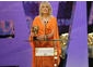 Joanna Lumley presenting the Actor category at the British Academy Television Awards. 