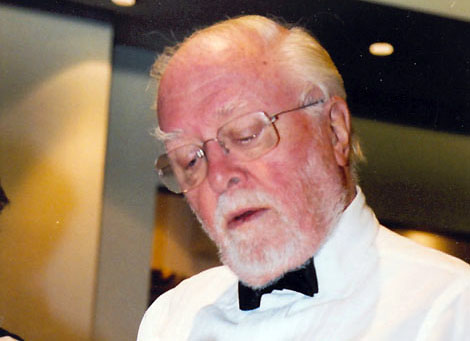 Lord Attenborough at the Academy's 80th Birthday Tribute event in October 2003. 2003 Attenborough