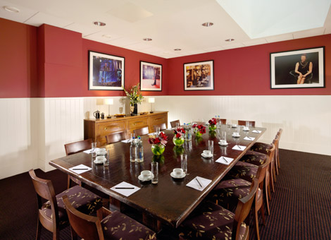 The refurbished Boardroom at 195 Piccadilly.
