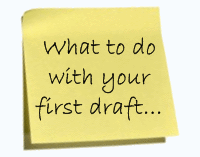 Rocliffe: What to do with your first draft