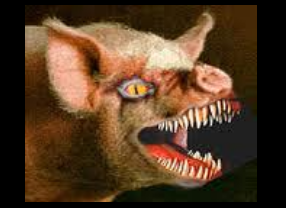 Flesh Eating Pig