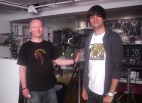 Sam Shetabi with Neville Kidd