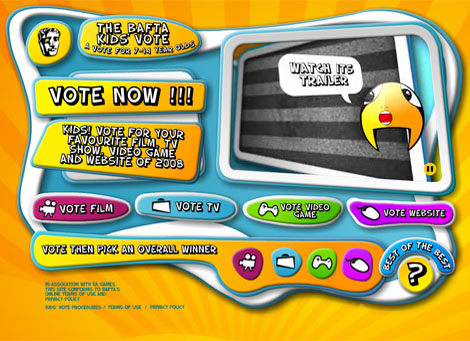 BAFTA Kids' Vote 2008.