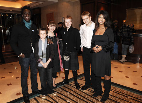 Me and My Movie nominees with Blue Peter Presenters Andy Akinwolere & Konnie Huq. Me and My Movie nominees with Blue Peter Presenters Andy Akinwolere & Konnie Huq.