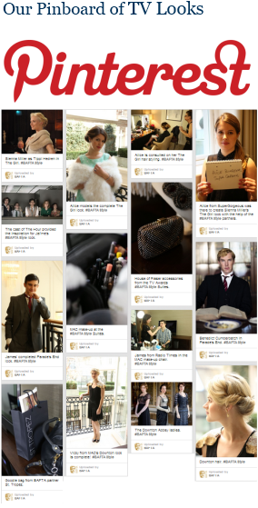 Pinboard of TV Looks