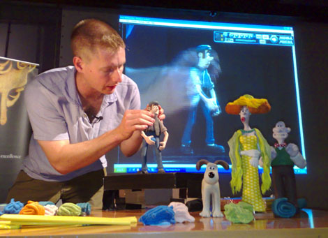 Animation workshop at BAFTA in the Regions and Cinéformation event in May 2007 in Bristol. Animation workshop at BAFTA in the Regions and Cinéformation event in May 2007 in Bristol.