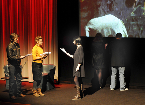 Actors performing at BAFTA/ROCLIFFE New Writing Forum Actors performing at BAFTA/ROCLIFFE New Writing Forum