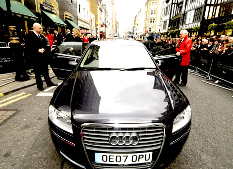 Audi, Official Car of the British Academy Television Awards. Audi, Official Car of the British Academy Television Awards.