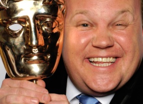 Justin Fletcher, a winner at the EA British Academy Children's Awards