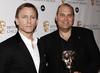 Citation reader Daniel Craig with CBeebies' Michael Carrington, who collected the award for Channel of the Year