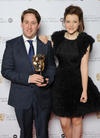 BAFTA winner Howick with Chronicles Of Narnia actress Georgie Henley. Pic: BAFTA/Richard Kendal