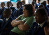 Director Gurinder Chadha visiting a school in Hendon as part of a FILMCLUB event (June, 2008). 