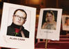 Preparing for the Television Awards ceremony in the London Palladium.