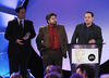 'Bow Street Runner' team collect the Interactive Award in 2008.