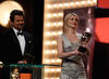 Bollywood actor Anil Kapoor and actress Claire Danes present the award for Costume Design (BAFTA/Brian Ritchie).