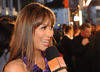 Orange presenter Myleene Klass meets and greets the stars on the red carpet. 