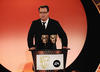 Doctor Who writer Russel T Davies presents the Special Award Award in 2008.