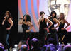 The Saturdays perform at the EA British Academy Children's Awards in 2008.