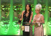 Eastenders Lacey Turner and Barbara Windsor presenting an award at the British Academy Television Awards in 2007.