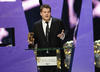 James Corden collects his Comedy perfromance Award at the British Academy Television Awards in 2008. 