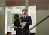 John Simm presents the Single Documentary Award at the British Academy Television Awards. 