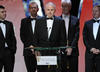 The ITV team collect the Sport Award at the British Academy Television Awards. 