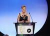 'Summerhill' writer Alison Hume accepts the Writer's Award in 2008.