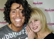Joanna Lumley with Hair Stylist Mark Hill in April 2008.