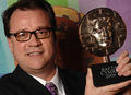 Russell T Davies won the BAFTA Cymru award for Best Screenwriter (Dr Who) in 2007. Cymru Awards Russelltdavies 07