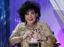 Dame Elizabeth Taylor, DBE receives the Britannia Award for Artistic Excellence in International Entertainment.