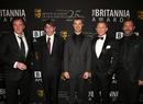 Quentin Tarantino, Will Wright, Matt Parker, Daniel Craig and Trey Parker.