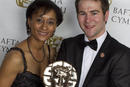 Best Actor Stuart Brennan With Suzanne Packer