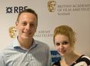 BAFTA Youth Mentoring: Craig Martin of The Prince’s Trust with Hayleigh, a young beneficiary[Picture: Jenny Anderson]