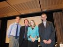 Paula Apsell, Ric Burns, Chris Carr, Stephen Segaller panelists at a BAFTA panel on the future of PBS