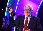 Actor Bernard Cribbins receives the Academy's Special Award on stage at the EA British Academy Children's Awards in 2009. Special Award - Bernard Cribbins
