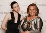 Talulah Riley with Make Up and Hair winner TVCRAFT08: Make Up and Hair
