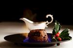 Flaming Christmas Pudding