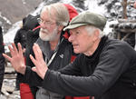 Peter Weir on set