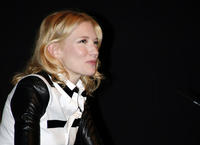 Cate Blanchett on stage at an Academy Life in Pictures event. Cate Blanchett
