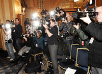 The Press Room at the EA British Academy Children's Awards in 2008. BAFTA Children's Awards 2008: press
