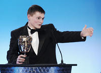 Elliot-Otis Brown Walters accepting the Break-through Talent Award in 2008 Children's 08: Break-through Talent