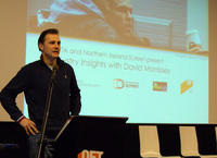 David Morrissey introduces the Belfast screening of his directorial debut, Don't Worry About Me (Ronan O’Donnell). David Morrissey on Tour - Belfast