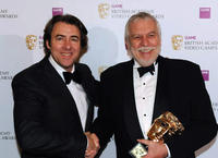TV presenter and comedian Jonathan Ross presented the Fellowship to one of the founding fathers of the video games, Nolan Bushnell (BAFTA / James Kennedy). Fellowship - Nolan Bushnell